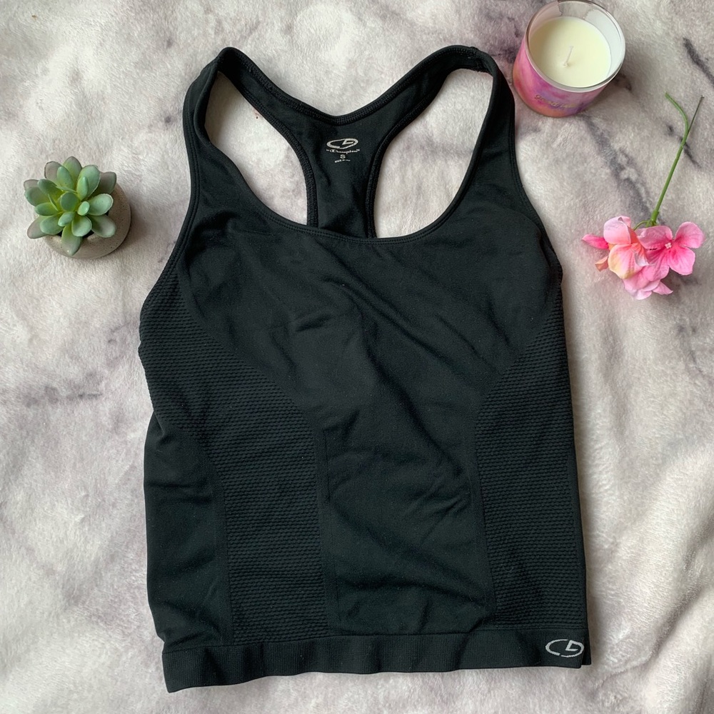 Champion workout tank w built in sports bra